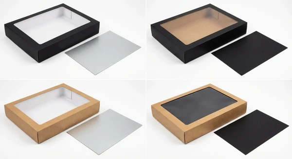 Opakowanie na sushi 26x19x5cm z okienkiem z nadrukiem